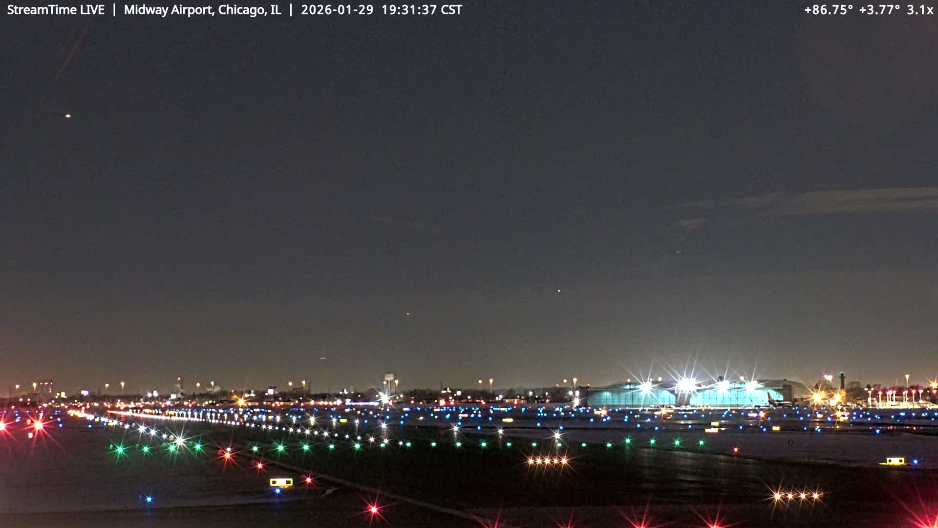 Chicago Midway International Airport Live Cam MDW / KMDW - Garfield Ridge, Chicago, Cook, Illinois, USA
