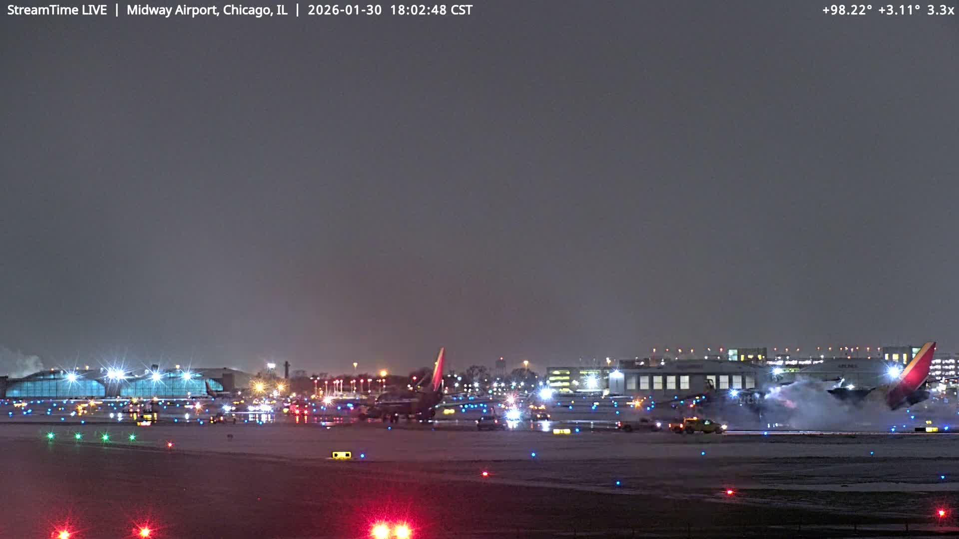 Chicago Midway International Airport Live Cam MDW / KMDW - Garfield Ridge, Chicago, Cook, Illinois, USA
