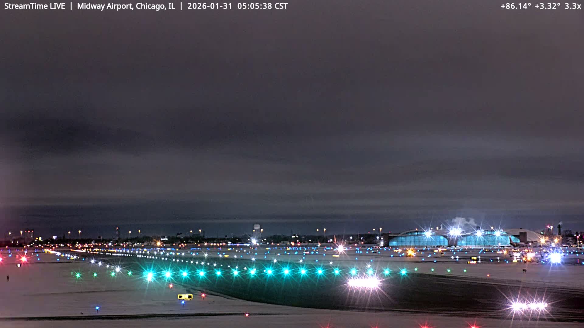 Chicago Midway International Airport Live Cam MDW / KMDW - Garfield Ridge, Chicago, Cook, Illinois, USA