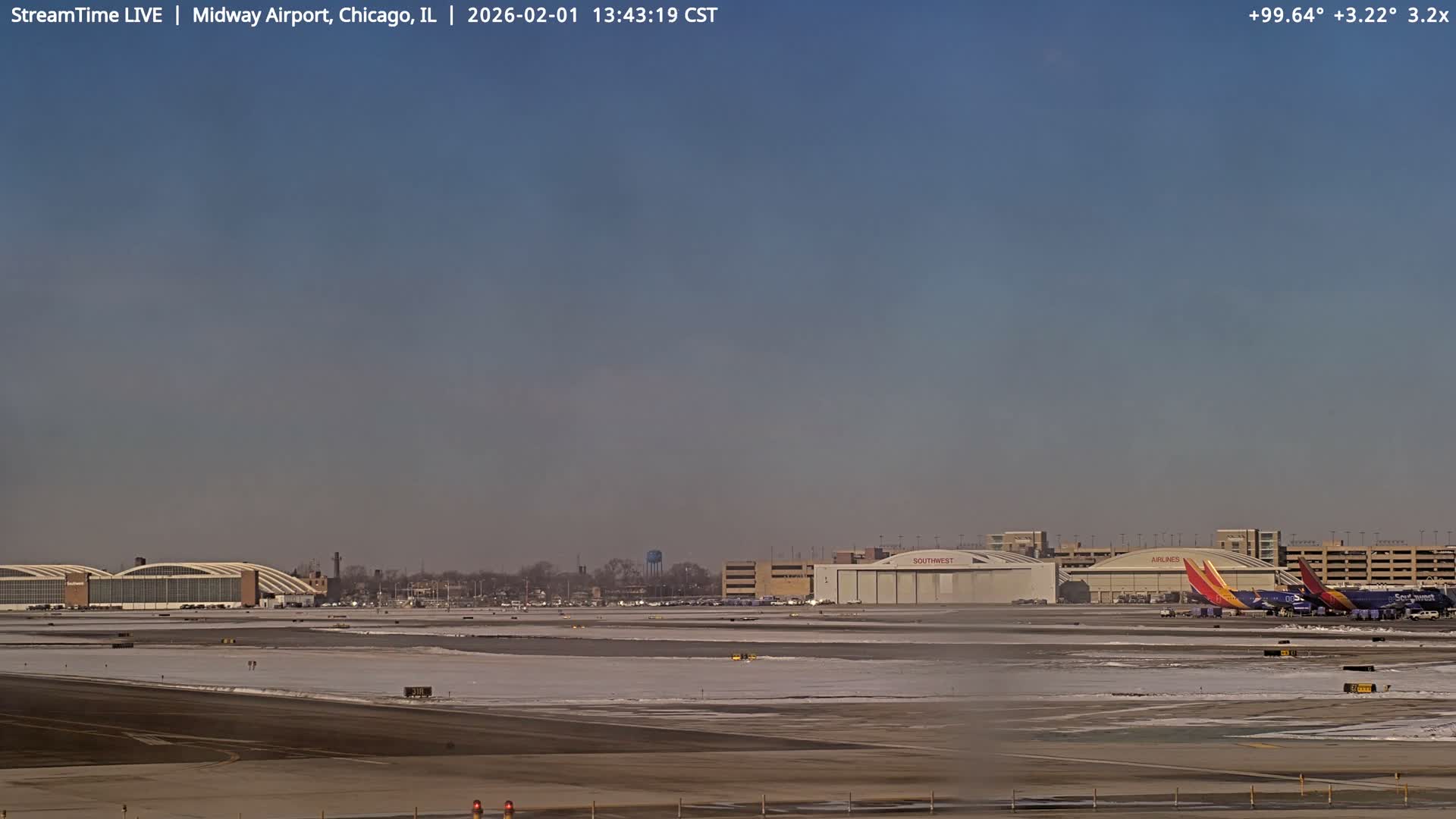 Chicago Midway International Airport Live Cam MDW / KMDW - Garfield Ridge, Chicago, Cook, Illinois, USA