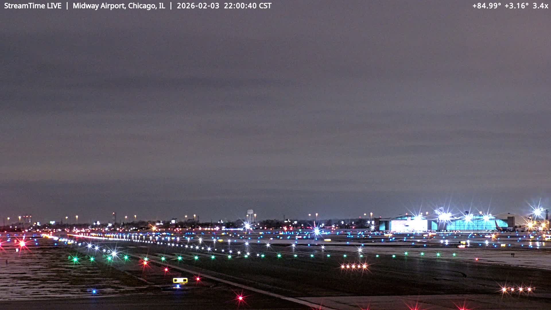 Chicago Midway International Airport Live Cam MDW / KMDW - Garfield Ridge, Chicago, Cook, Illinois, USA
