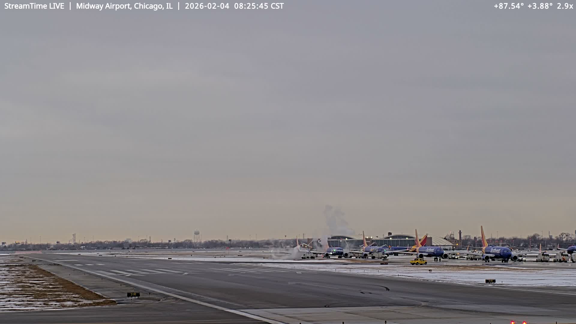 Chicago Midway International Airport Live Cam MDW / KMDW - Garfield Ridge, Chicago, Cook, Illinois, USA