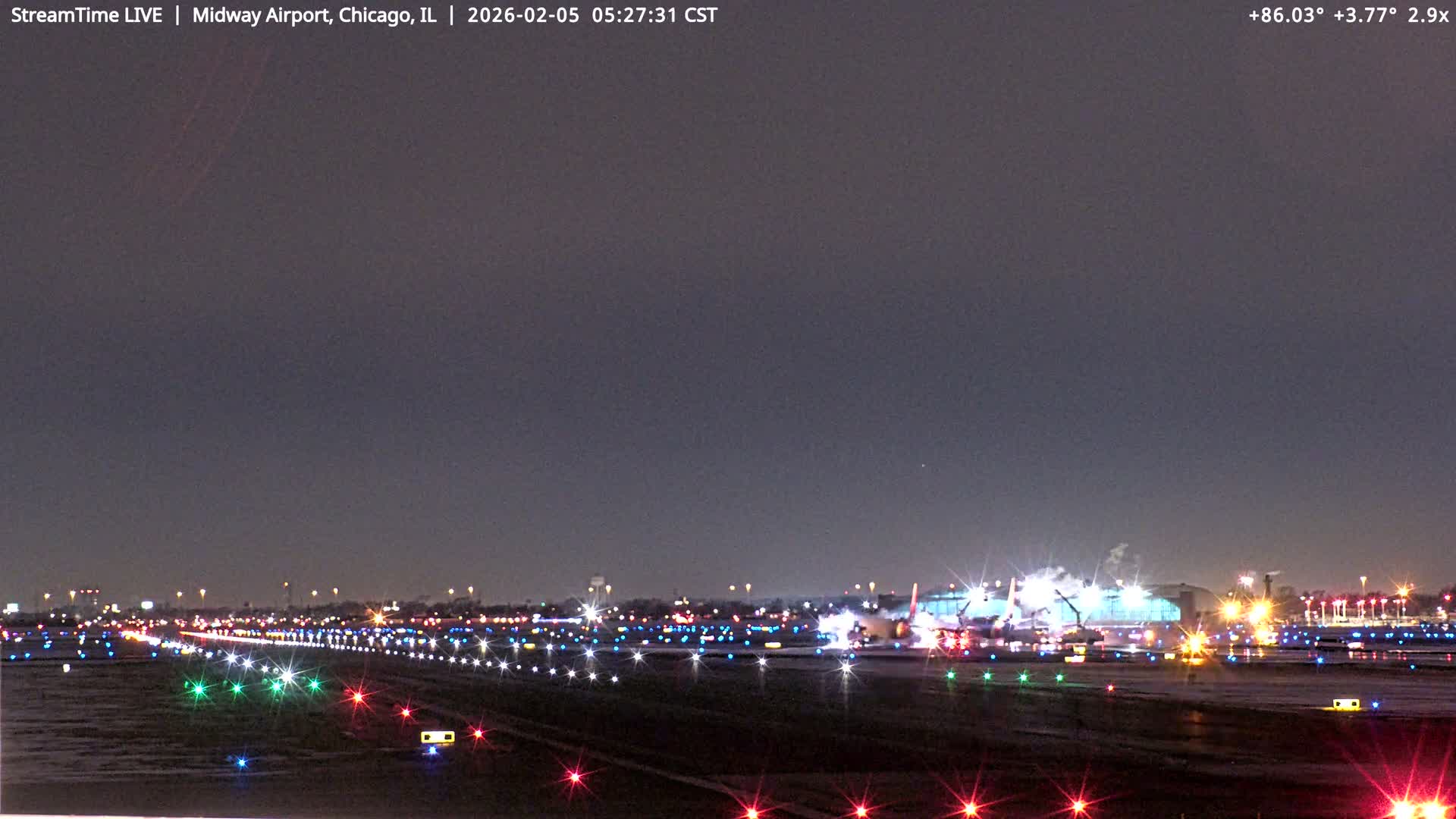 Chicago Midway International Airport Live Cam MDW / KMDW - Garfield Ridge, Chicago, Cook, Illinois, USA