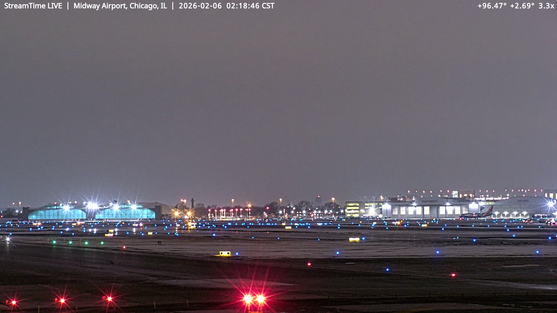 Chicago Midway International Airport Live Cam MDW / KMDW - Garfield Ridge, Chicago, Cook, Illinois, USA