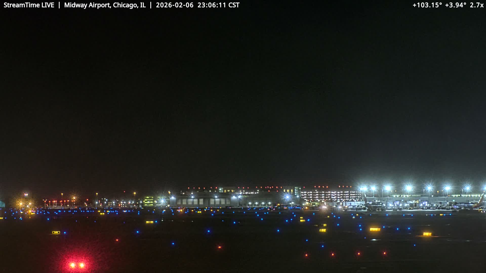 Chicago Midway International Airport Live Cam MDW / KMDW - Garfield Ridge, Chicago, Cook, Illinois, USA