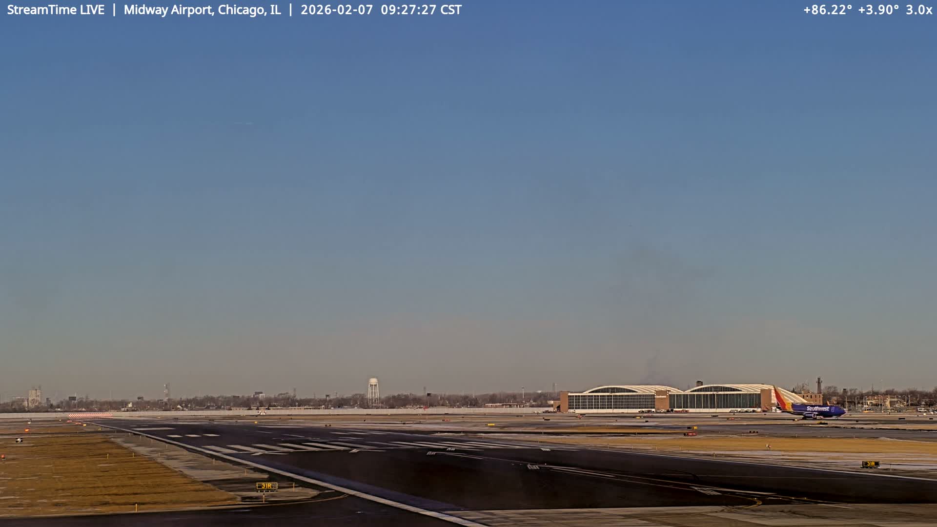 Chicago Midway International Airport Live Cam MDW / KMDW - Garfield Ridge, Chicago, Cook, Illinois, USA