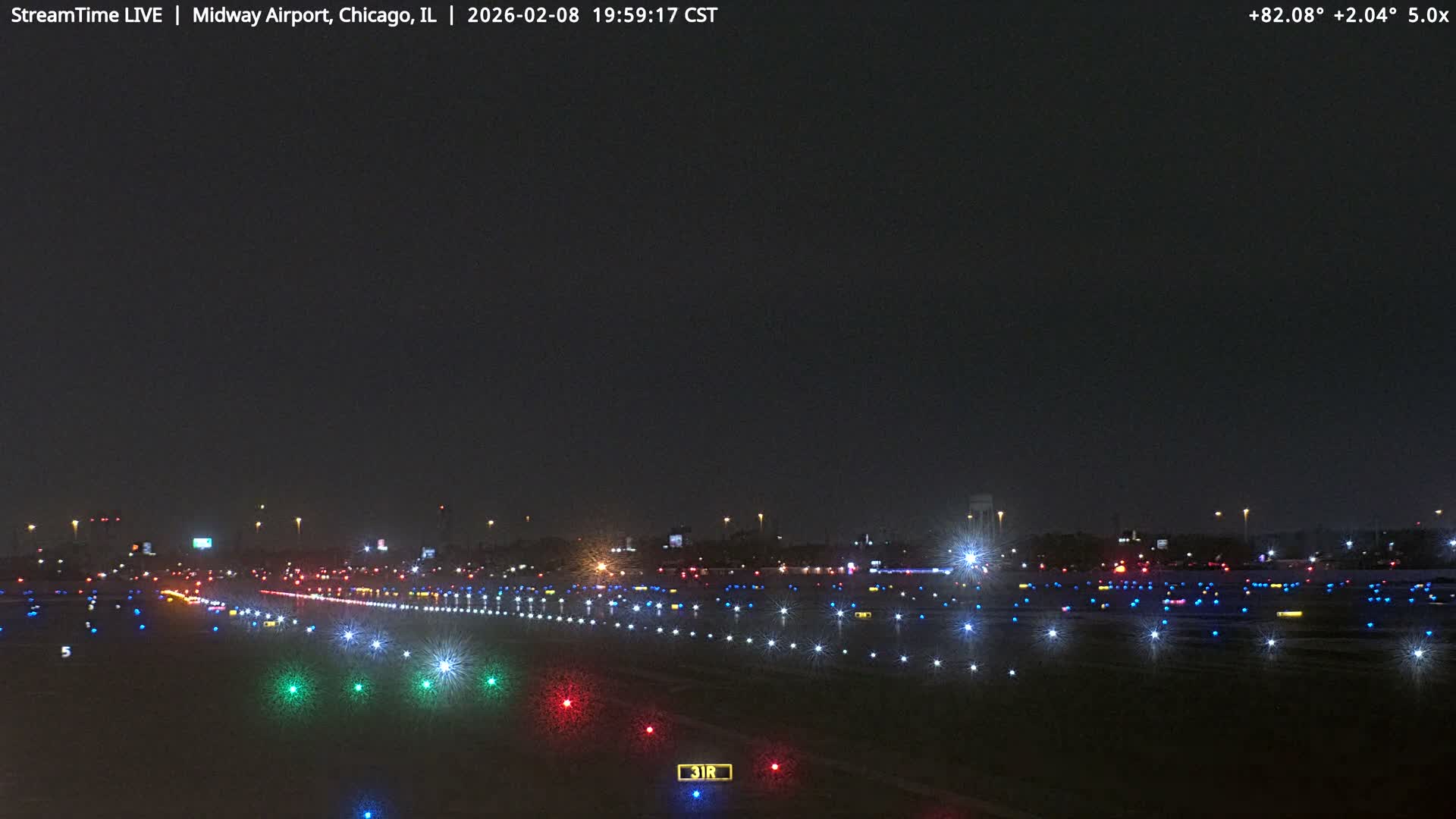 Chicago Midway International Airport Live Cam MDW / KMDW - Garfield Ridge, Chicago, Cook, Illinois, USA