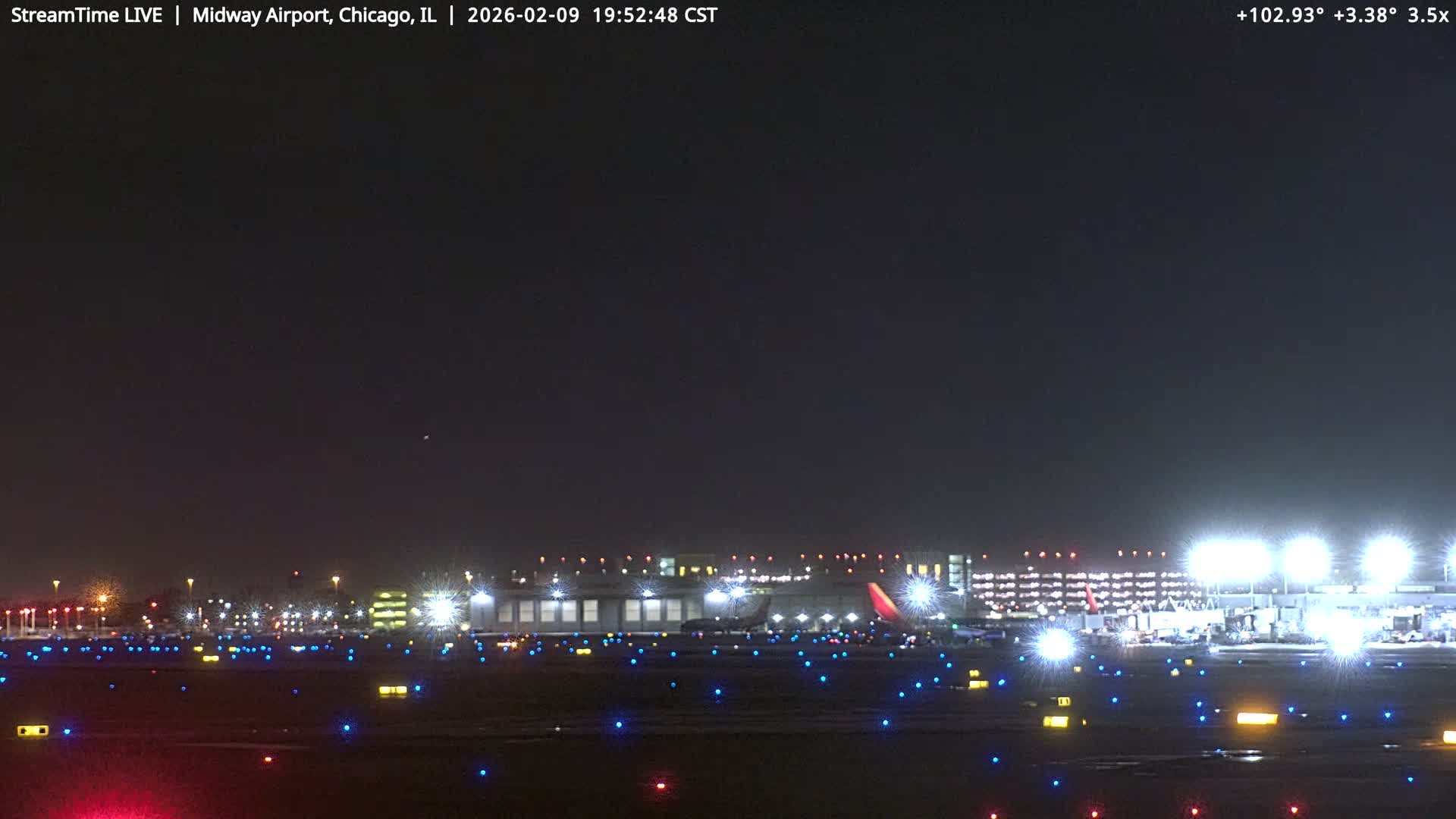 Chicago Midway International Airport Live Cam MDW / KMDW - Garfield Ridge, Chicago, Cook, Illinois, USA