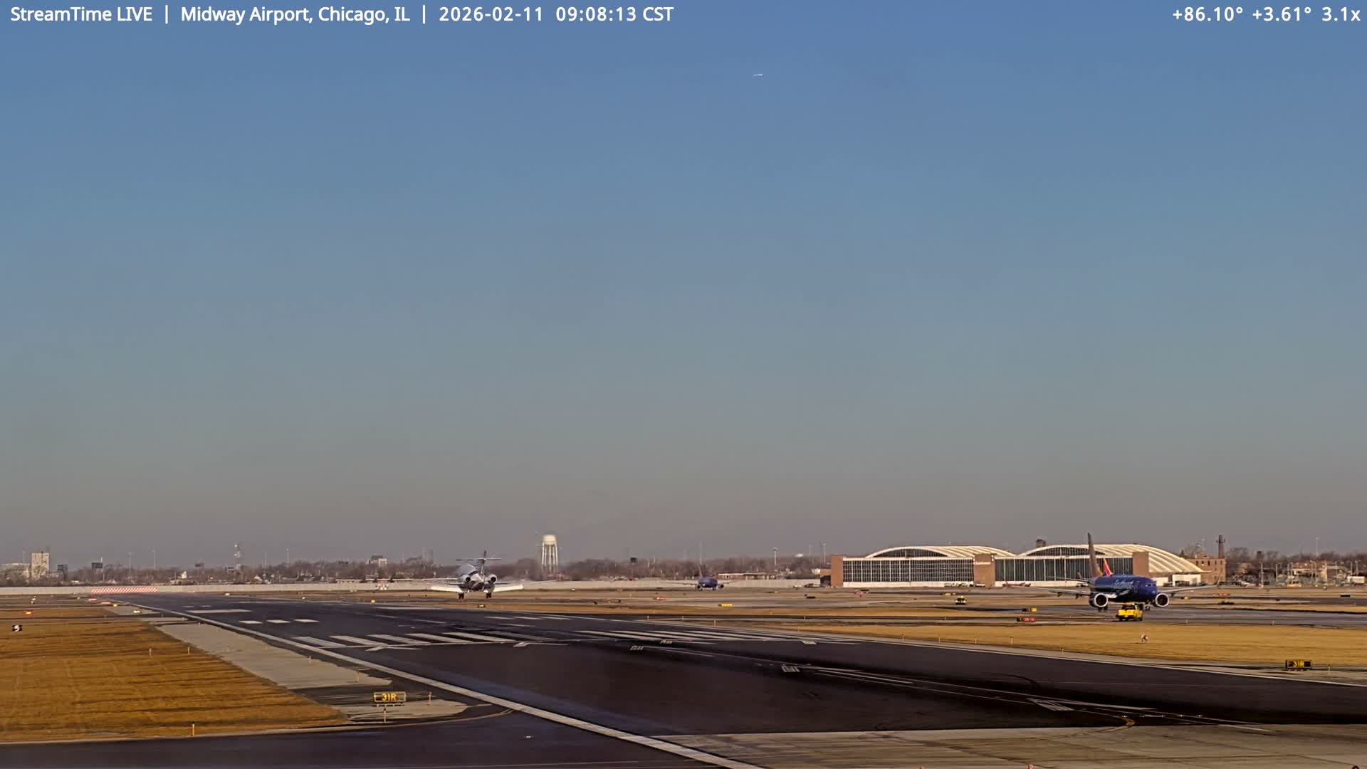 Chicago Midway International Airport Live Cam MDW / KMDW - Garfield Ridge, Chicago, Cook, Illinois, USA