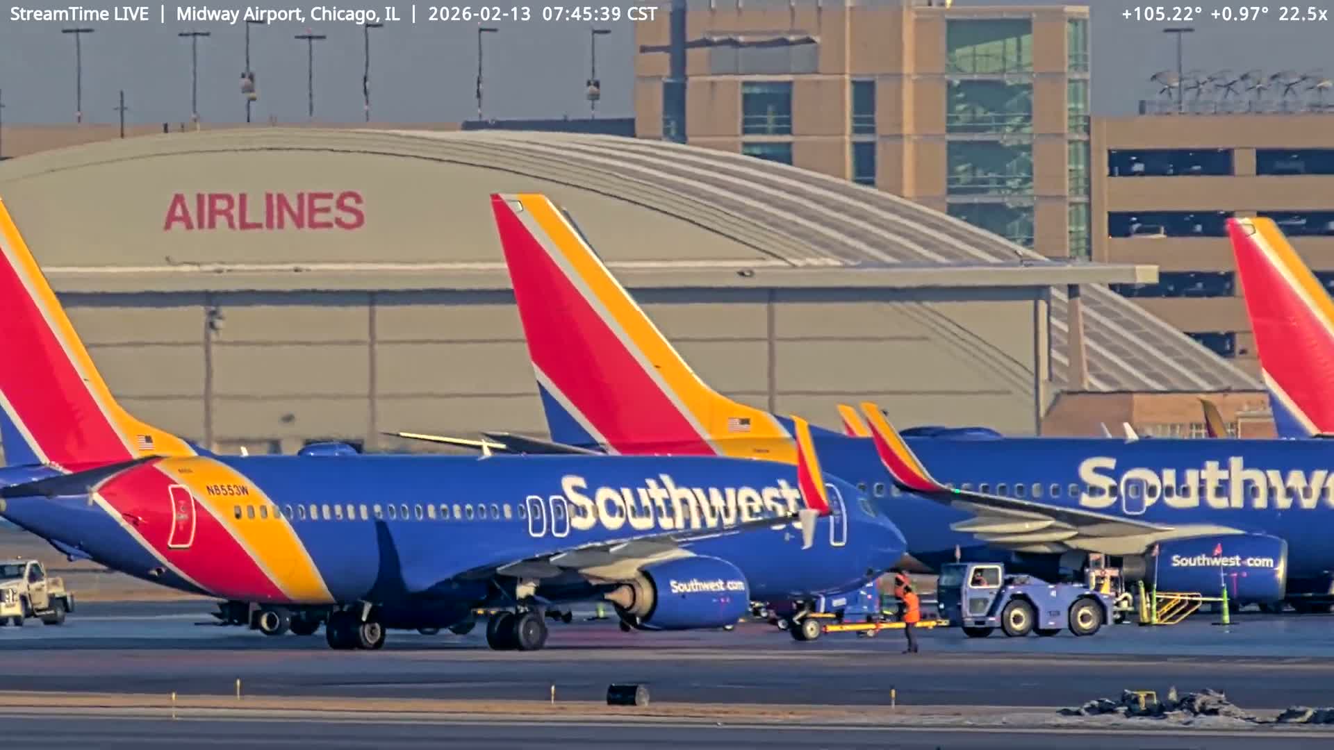 Chicago Midway International Airport Live Cam MDW / KMDW - Garfield Ridge, Chicago, Cook, Illinois, USA