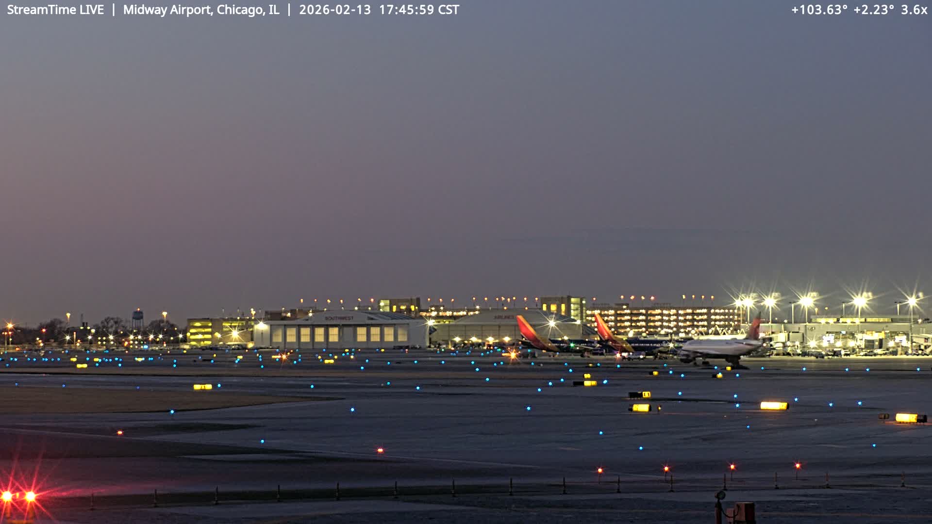 Chicago Midway International Airport Live Cam MDW / KMDW - Garfield Ridge, Chicago, Cook, Illinois, USA