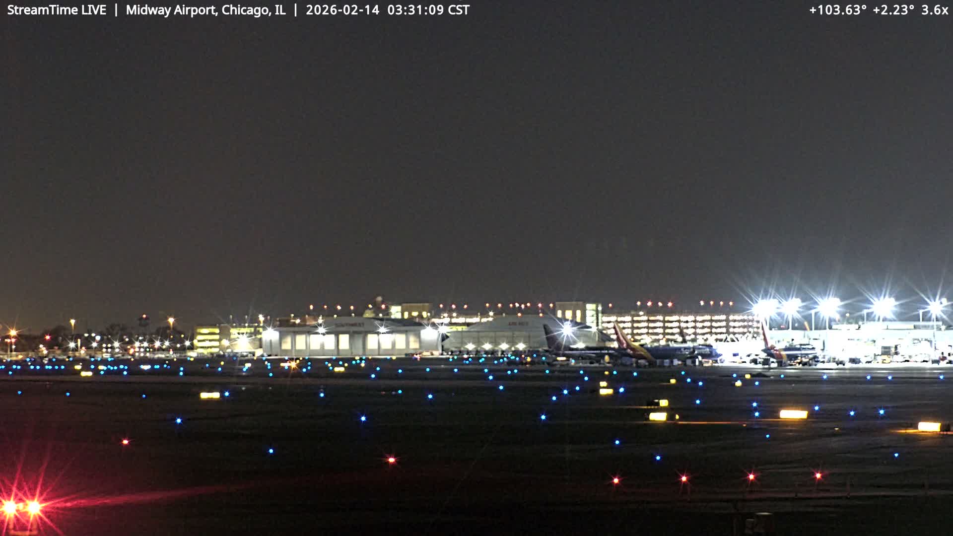 Chicago Midway International Airport Live Cam MDW / KMDW - Garfield Ridge, Chicago, Cook, Illinois, USA