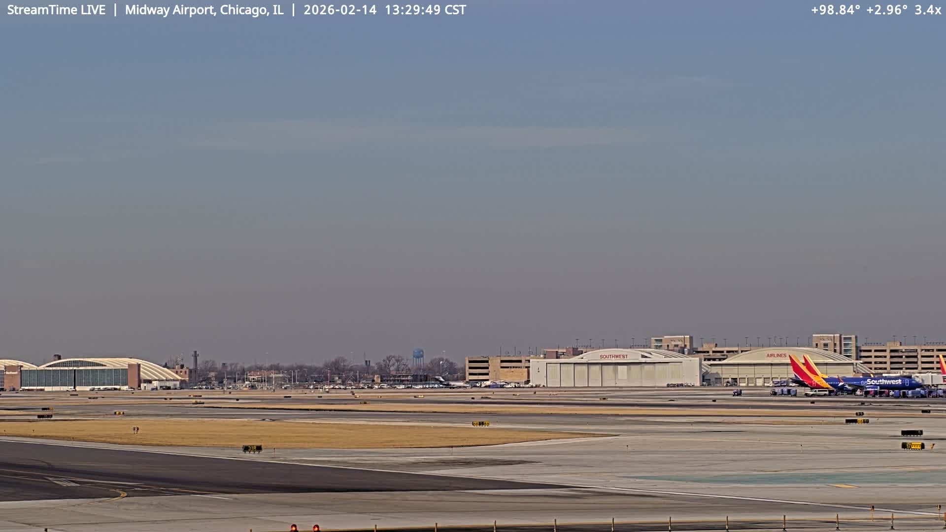 Chicago Midway International Airport Live Cam MDW / KMDW - Garfield Ridge, Chicago, Cook, Illinois, USA
