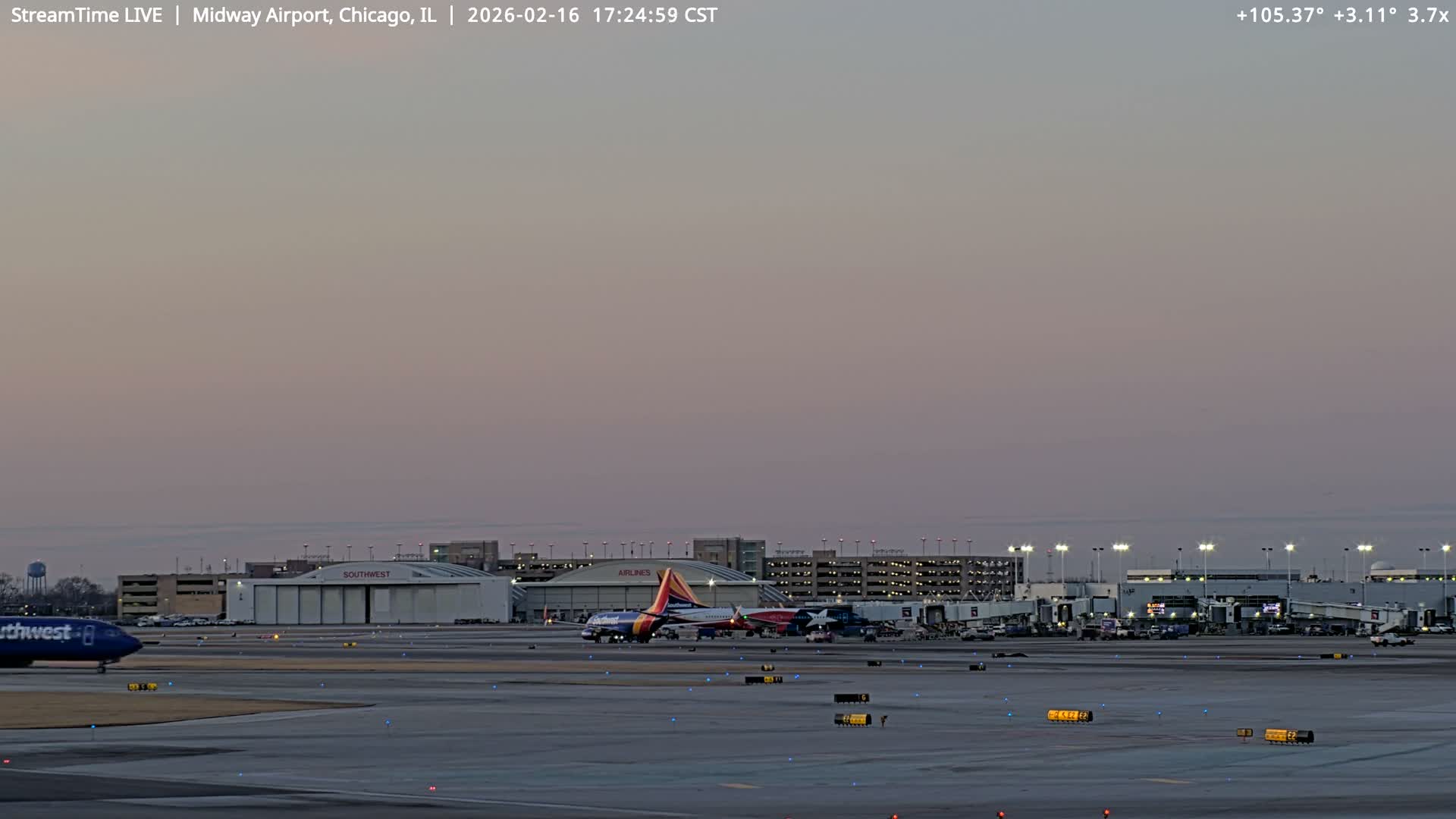 Chicago Midway International Airport Live Cam MDW / KMDW - Garfield Ridge, Chicago, Cook, Illinois, USA
