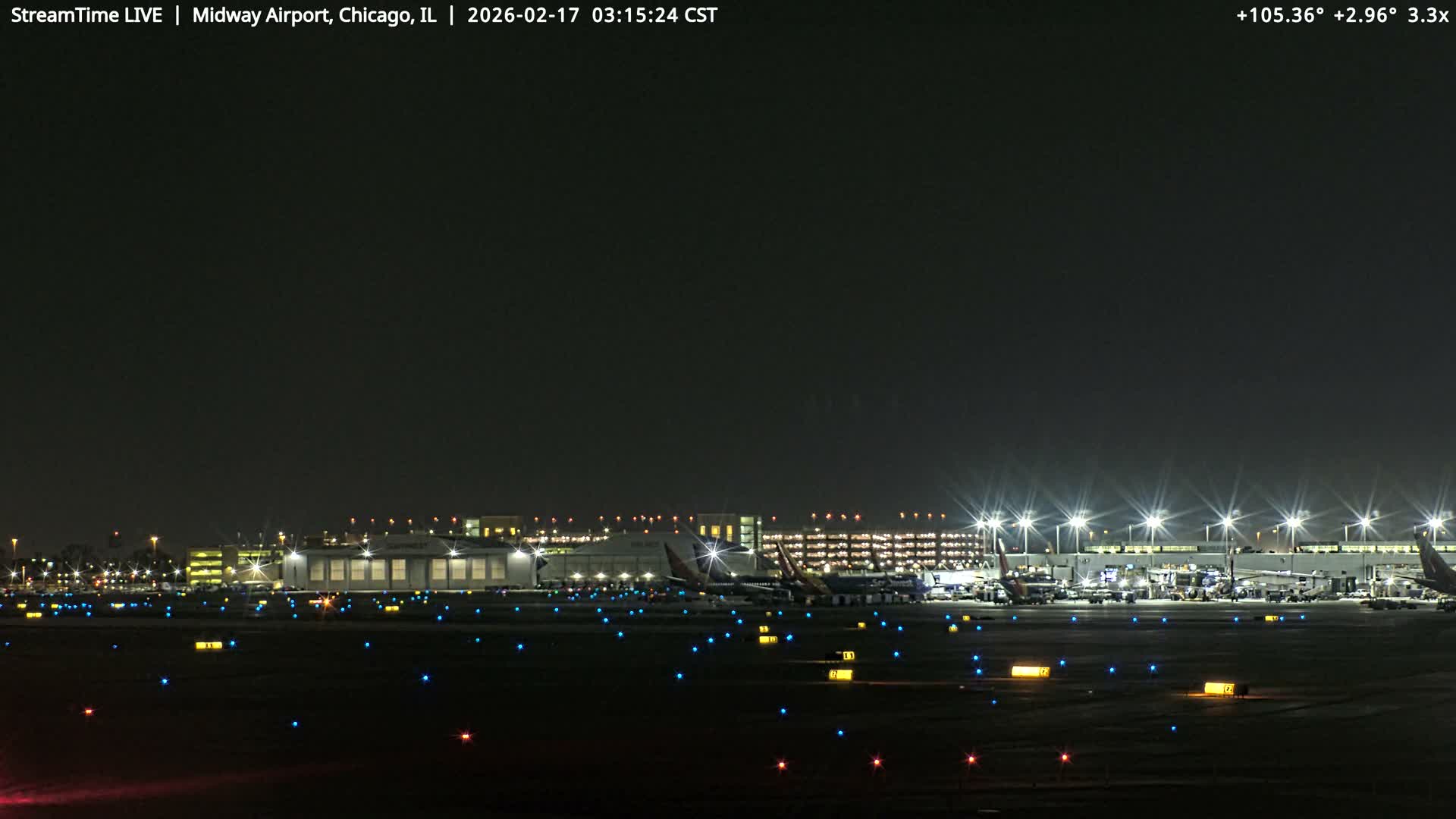 Chicago Midway International Airport Live Cam MDW / KMDW - Garfield Ridge, Chicago, Cook, Illinois, USA