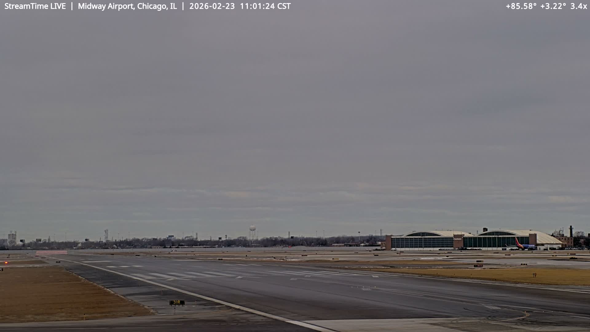 Chicago Midway International Airport Live Cam MDW / KMDW - Garfield Ridge, Chicago, Cook, Illinois, USA
