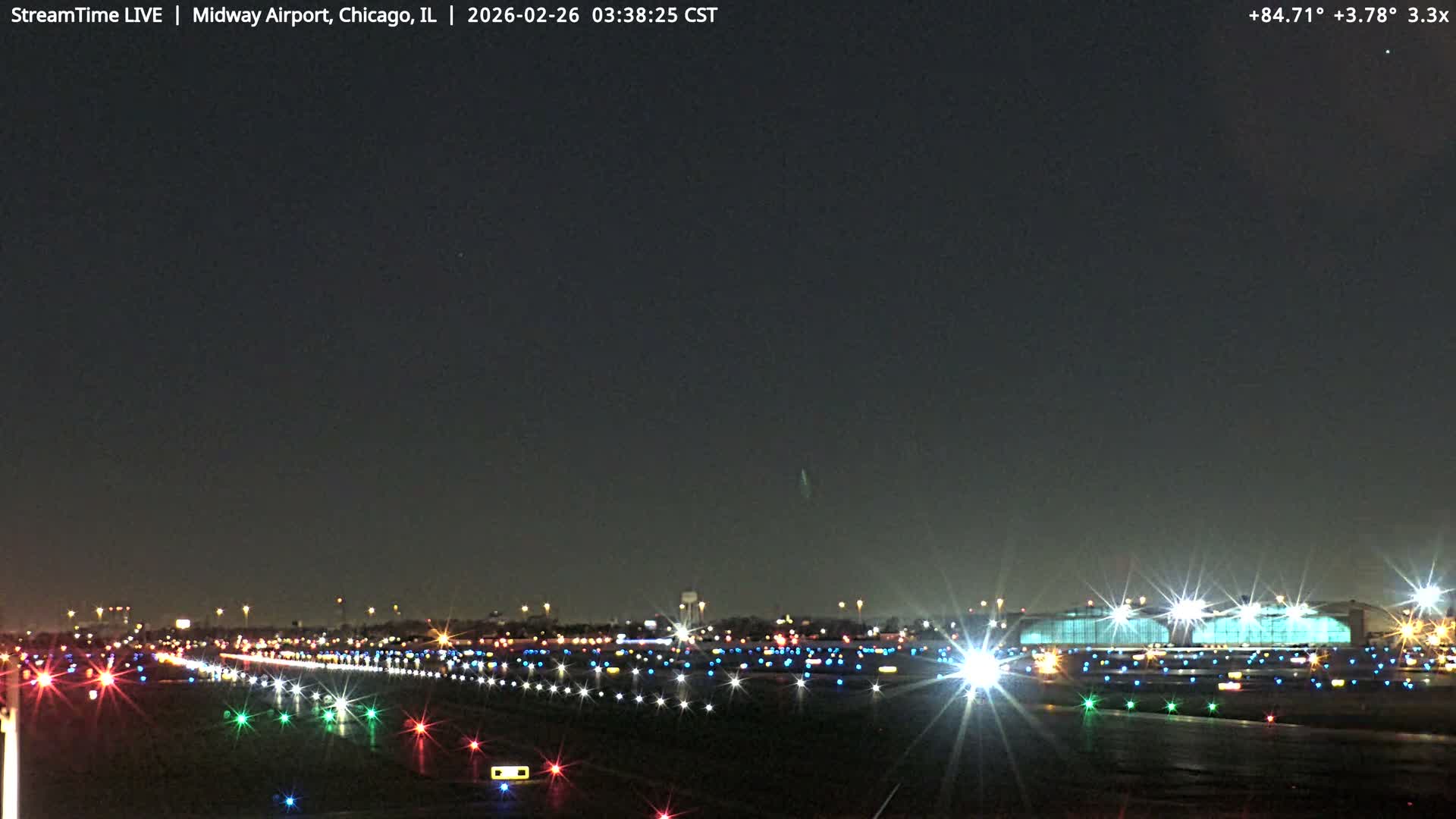 Chicago Midway International Airport Live Cam MDW / KMDW - Garfield Ridge, Chicago, Cook, Illinois, USA