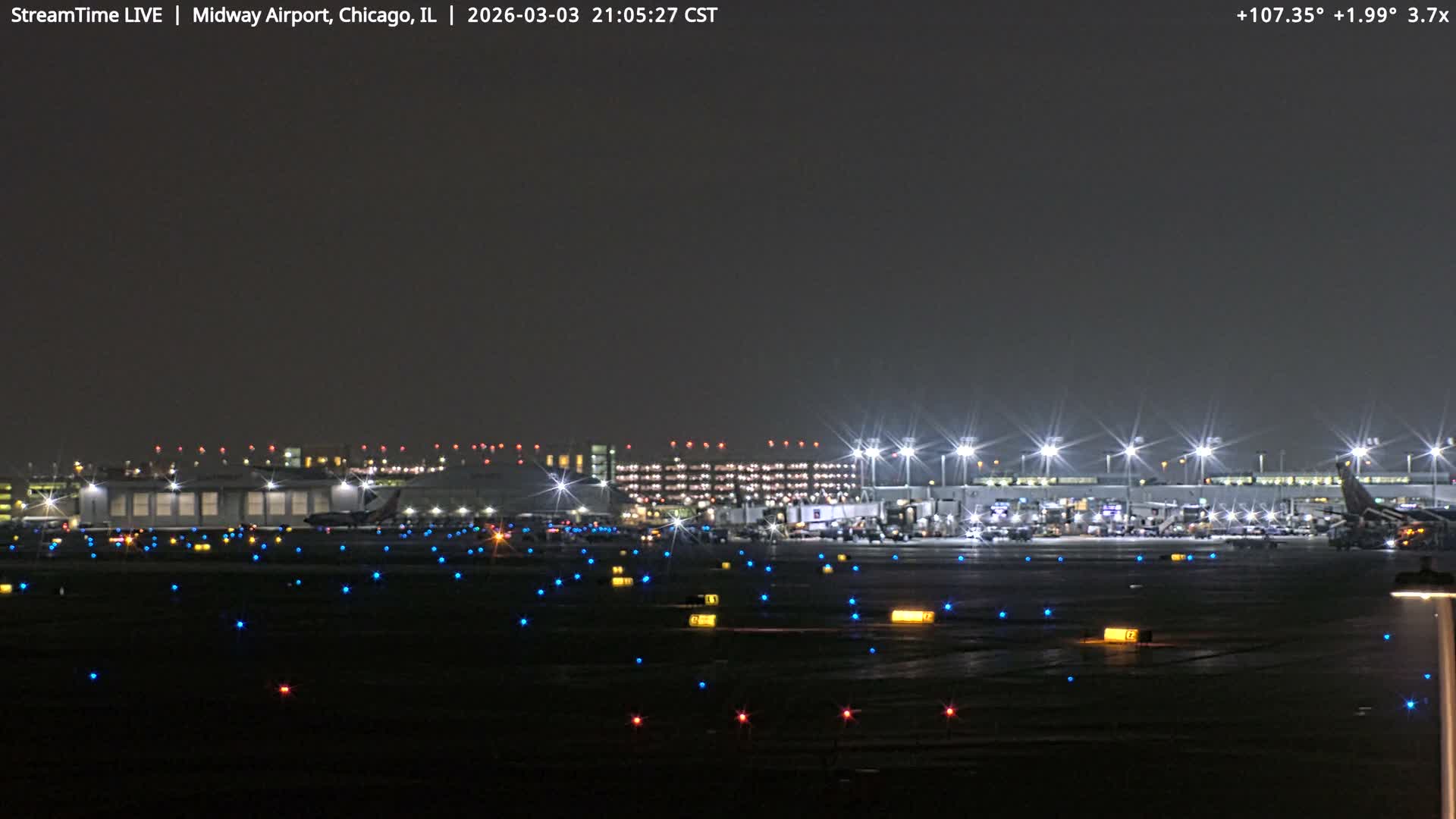 Chicago Midway International Airport Live Cam MDW / KMDW - Garfield Ridge, Chicago, Cook, Illinois, USA