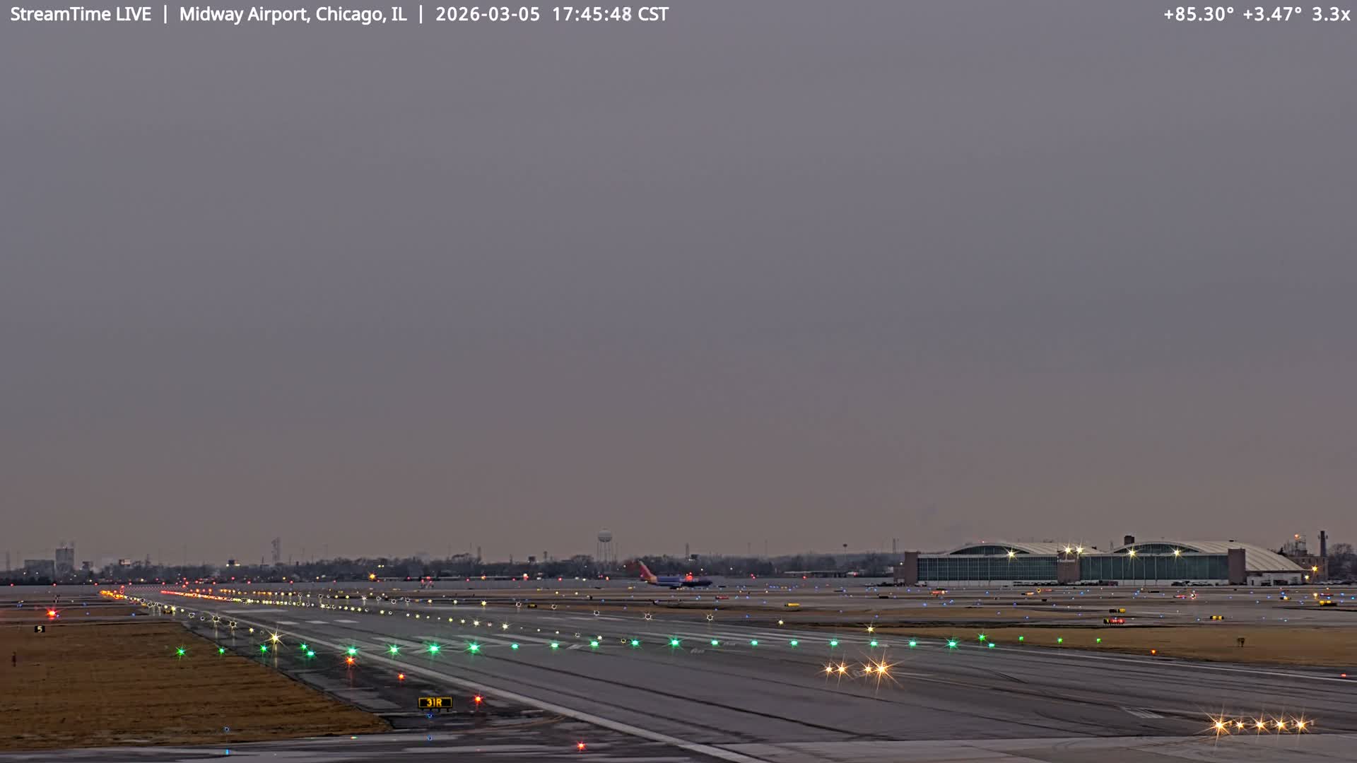 Chicago Midway International Airport Live Cam MDW / KMDW - Garfield Ridge, Chicago, Cook, Illinois, USA