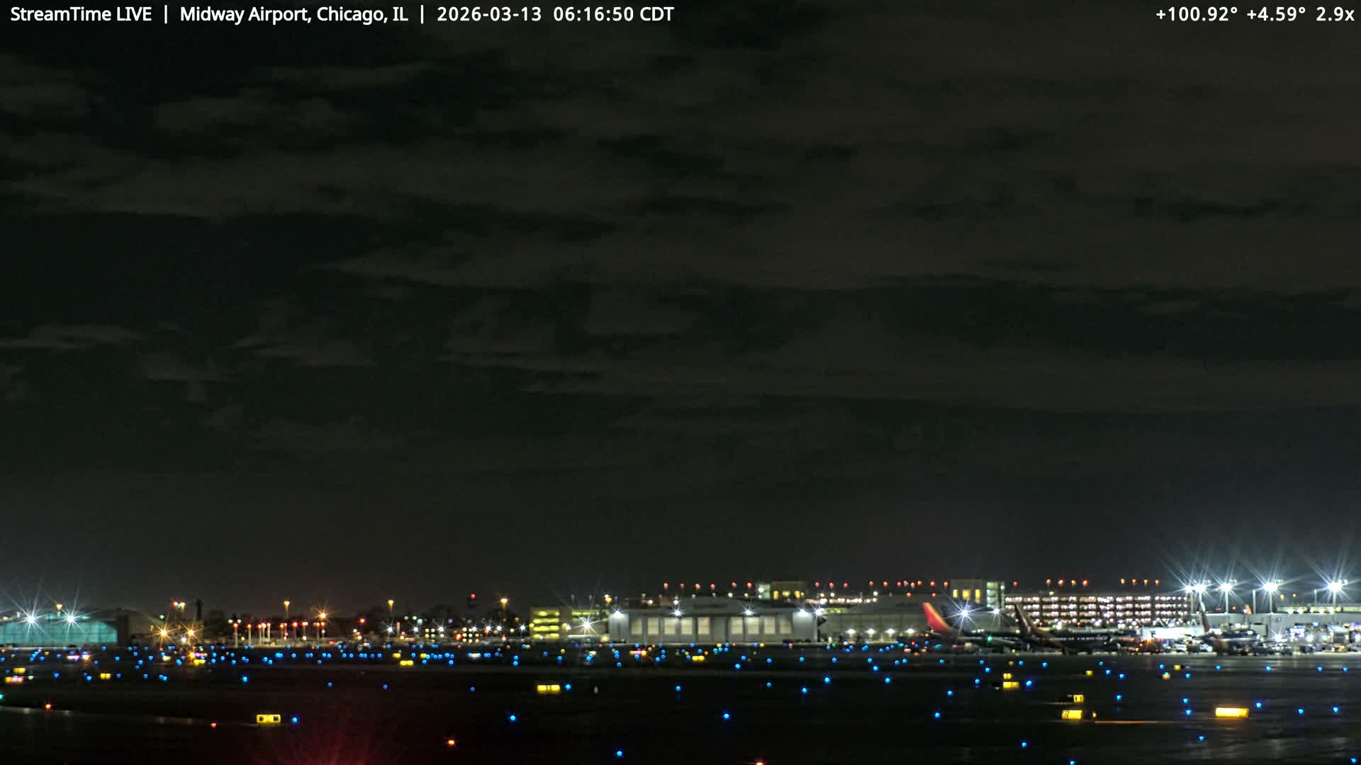 Chicago Midway International Airport Live Cam MDW / KMDW - Garfield Ridge, Chicago, Cook, Illinois, USA
