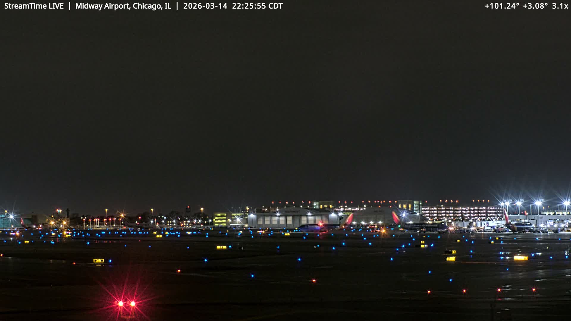 Chicago Midway International Airport Live Cam MDW / KMDW - Garfield Ridge, Chicago, Cook, Illinois, USA