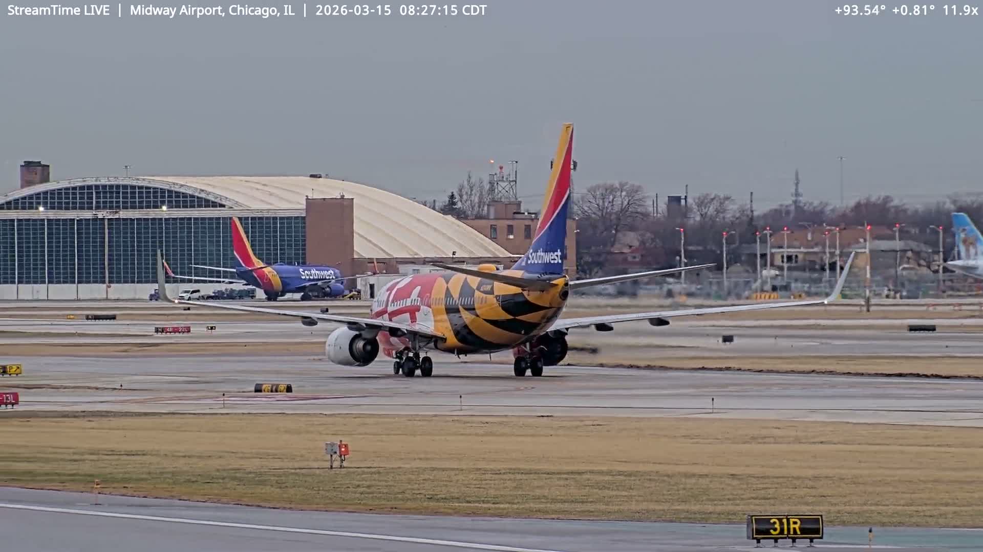 Chicago Midway International Airport Live Cam MDW / KMDW - Garfield Ridge, Chicago, Cook, Illinois, USA
