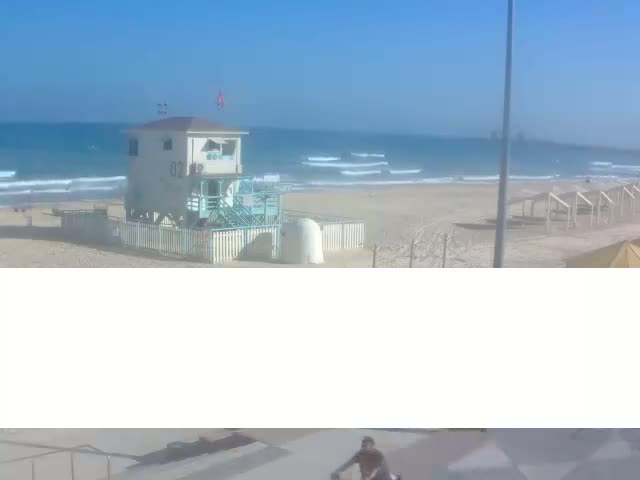 Ashdod, Lido Beach Live Cam - Ashkelon, Southern, Israel