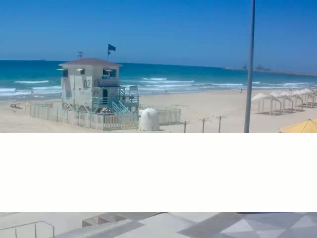 Ashdod, Lido Beach Live Cam - Ashkelon, Southern, Israel