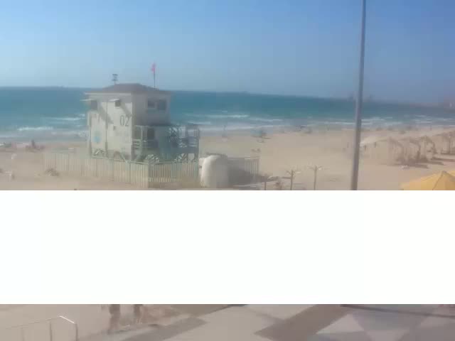 Ashdod, Lido Beach Live Cam - Ashkelon, Southern, Israel