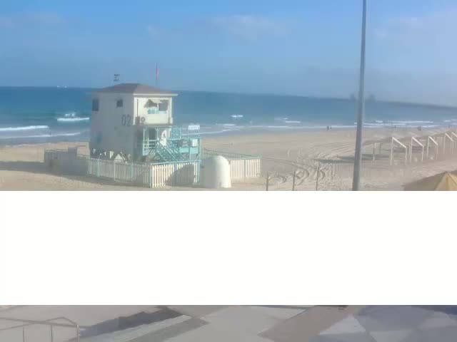 Ashdod, Lido Beach Live Cam - Ashkelon, Southern, Israel