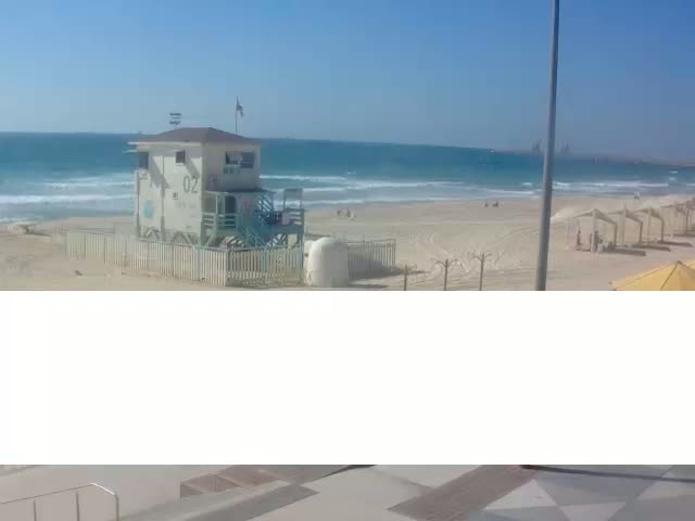 Ashdod, Lido Beach Live Cam - Ashkelon, Southern, Israel