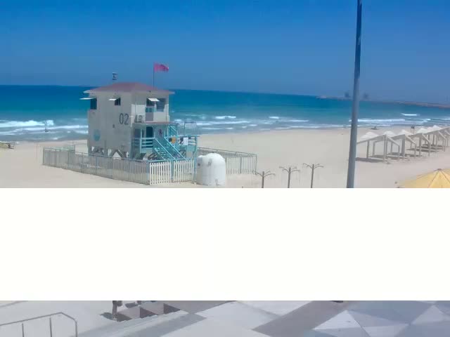 Ashdod, Lido Beach Live Cam - Ashkelon, Southern, Israel