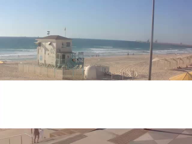 Ashdod, Lido Beach Live Cam - Ashkelon, Southern, Israel