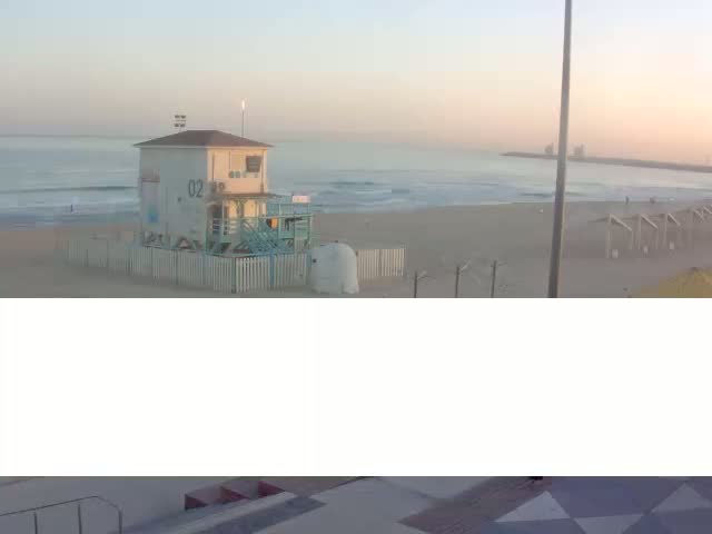 Ashdod, Lido Beach Live Cam - Ashkelon, Southern, Israel
