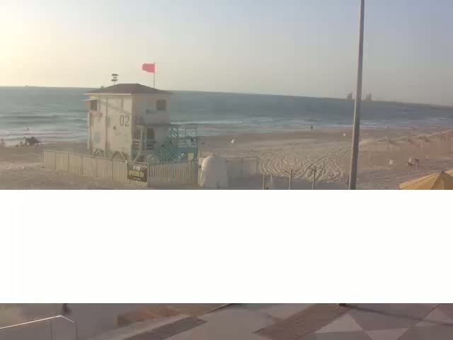 Ashdod, Lido Beach Live Cam - Ashkelon, Southern, Israel