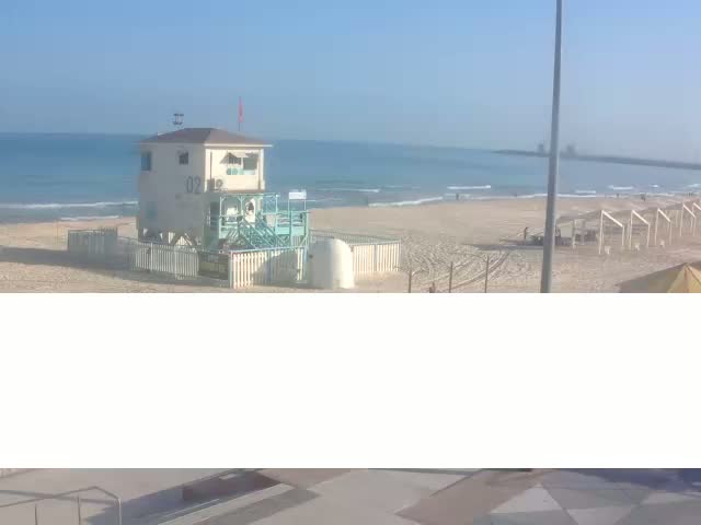 Ashdod, Lido Beach Live Cam - Ashkelon, Southern, Israel