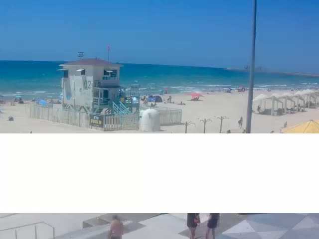 Ashdod, Lido Beach Live Cam - Ashkelon, Southern, Israel