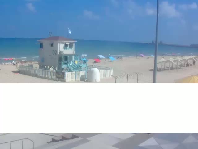 Ashdod, Lido Beach Live Cam - Ashkelon, Southern, Israel