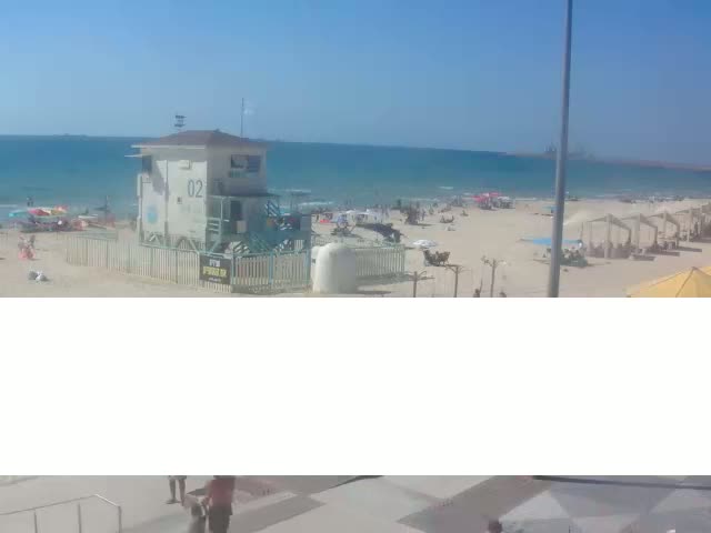 Ashdod, Lido Beach Live Cam - Ashkelon, Southern, Israel