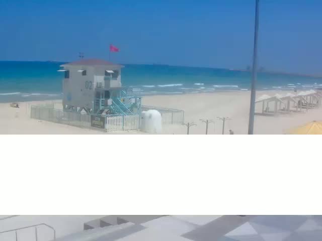 Ashdod, Lido Beach Live Cam - Ashkelon, Southern, Israel