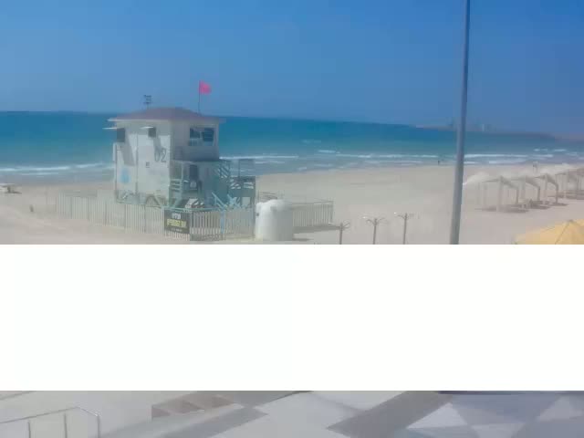 Ashdod, Lido Beach Live Cam - Ashkelon, Southern, Israel