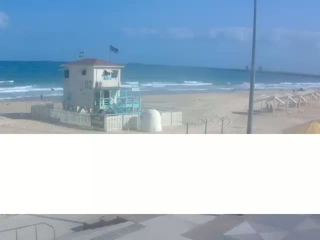 Ashdod, Lido Beach Live Cam - Ashkelon, Southern, Israel