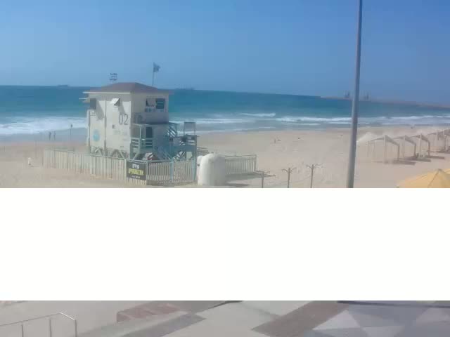 Ashdod, Lido Beach Live Cam - Ashkelon, Southern, Israel