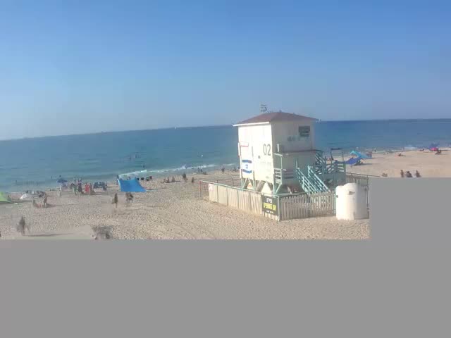 Ashdod, Lido Beach Live Cam - Ashkelon, Southern, Israel
