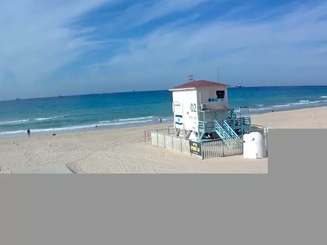 Ashdod, Lido Beach Live Cam - Ashkelon, Southern, Israel