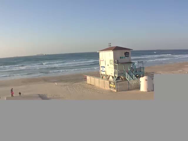 Ashdod, Lido Beach Live Cam - Ashkelon, Southern, Israel