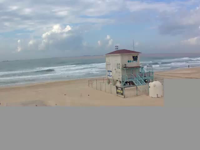 Ashdod, Lido Beach Live Cam - Ashkelon, Southern, Israel