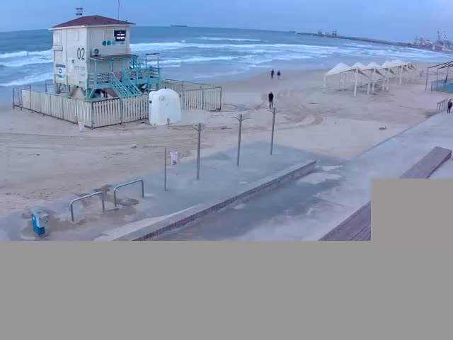 Ashdod, Lido Beach Live Cam - Ashkelon, Southern, Israel