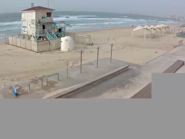 Ashdod, Lido Beach Live Cam - Ashkelon, Southern, Israel