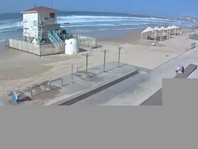Ashdod, Lido Beach Live Cam - Ashkelon, Southern, Israel